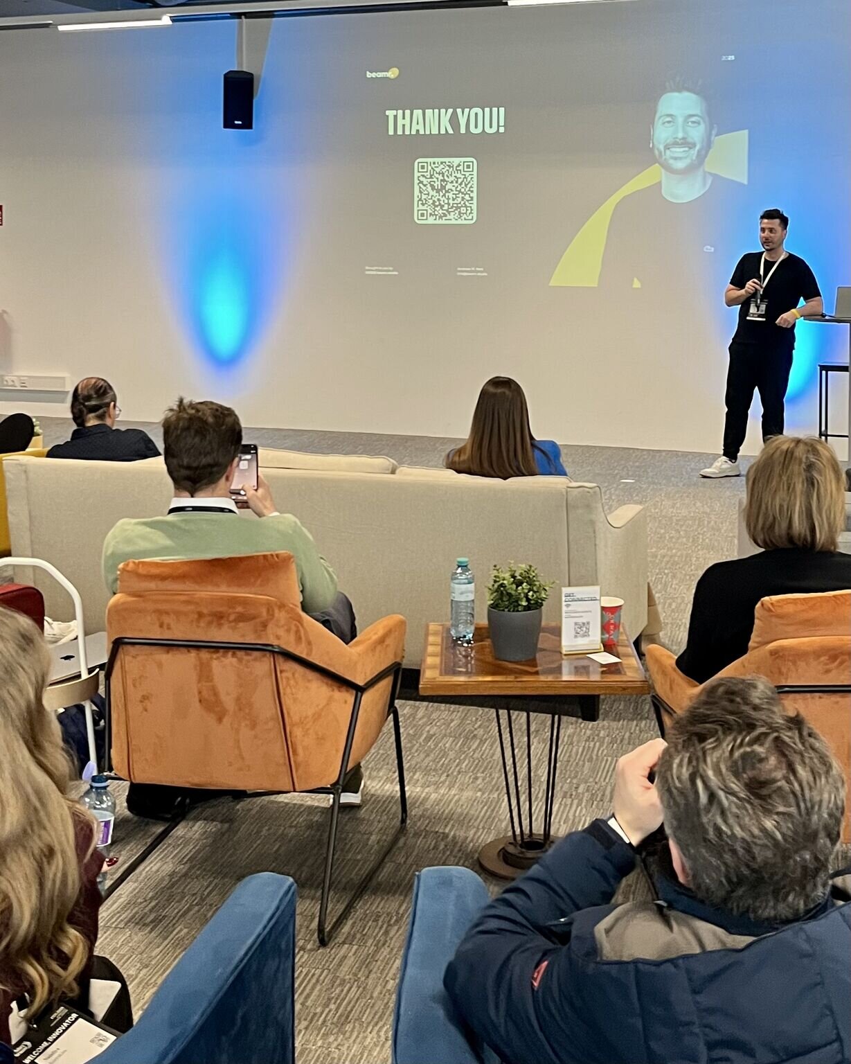 Andreas Keck speaking at Future Forward, weXelerate Vienna, November 2025
